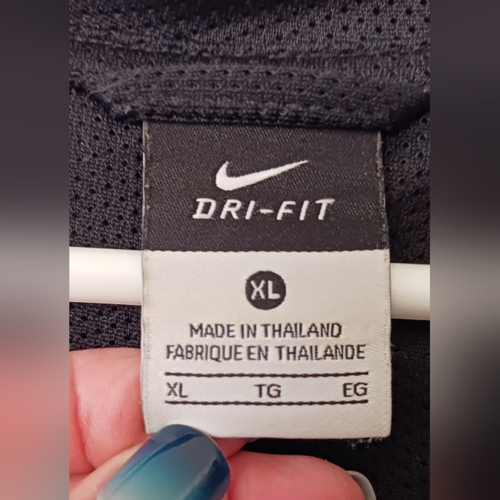 NIKE Dri Fit Full Zip Mesh Hoodie, XL - Picture 5 of 7